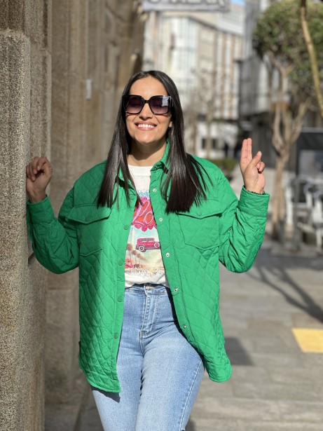 CHAQUETA ROCIO VERDE