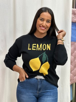 JERSEY LEMON NEGRO