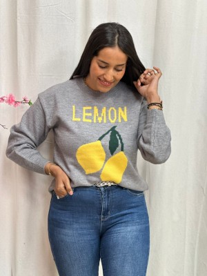 JERSEY LEMON GRIS