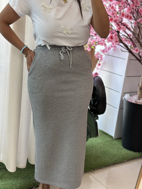 FALDA TASMANIS GRIS