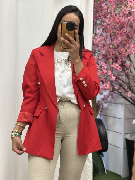 CHAQUETA DUNIA ROJA
