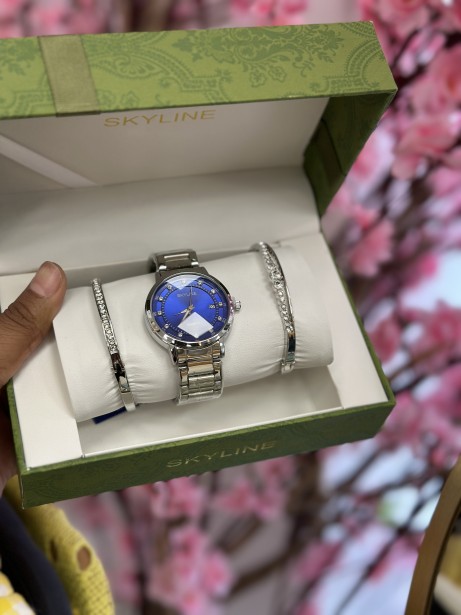 RELOJ PACK 2 plata