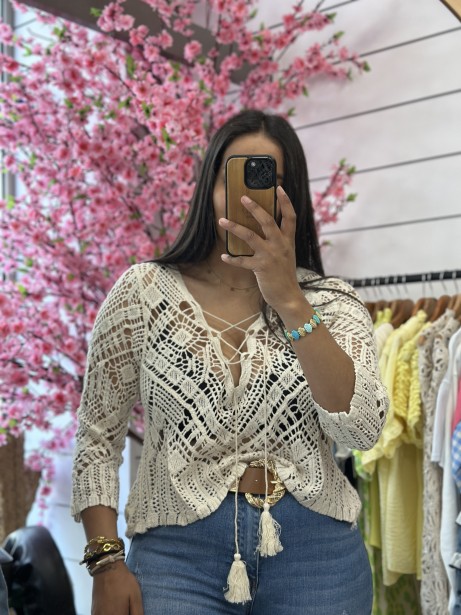 TOP CROCHET HILO 🧵