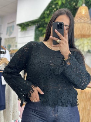 TOP JERSEY LEO NEGRO