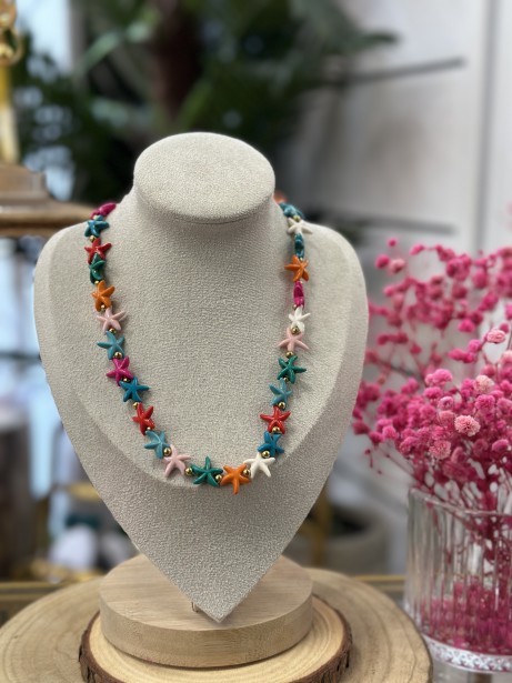 COLLAR ESTRELLA MULTICOLOR