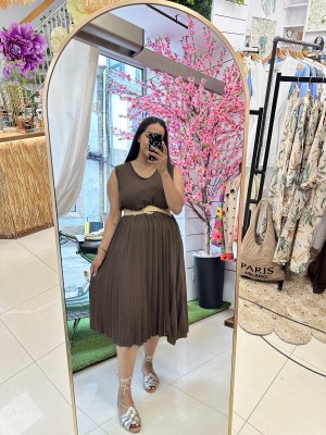 VESTIDO PLISADO
