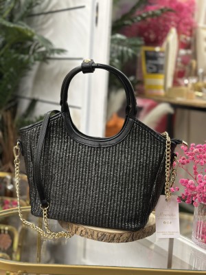 BOLSO RAFIA NEGRO