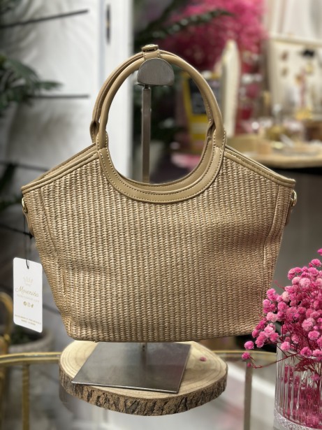BOLSO RAFIA BEIS