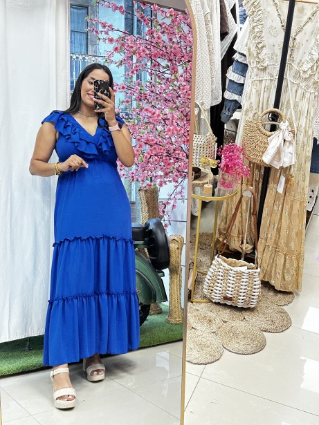 VESTIDO FARIÑA AZULON
