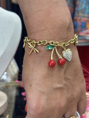 Pulsera cerezas