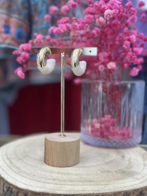 PENDIENTES CALY BLANCO