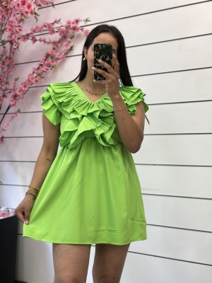 VESTIDO FLÚOR KENDI
