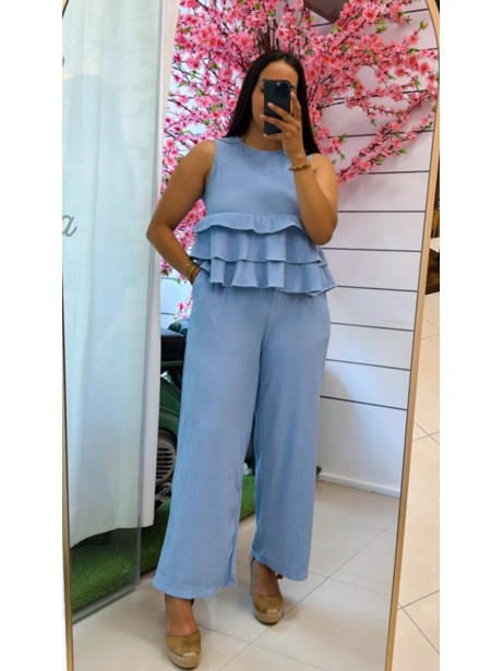 PANTALÓN SANDRA AZUL