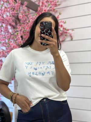 CAMISETA CUNCHAS AZUL
