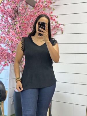 LENCERA BRENDA NEGRA