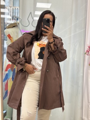 GABARDINA HOUDA CHOCOLATE