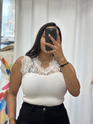TOP LORENA BLANCA