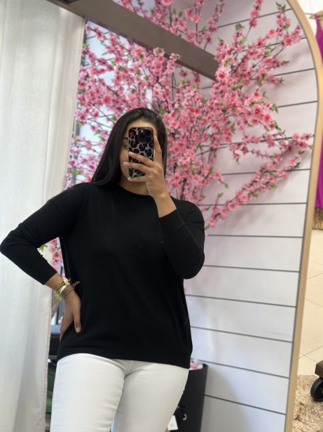 JERSEY BASIC NEGRO