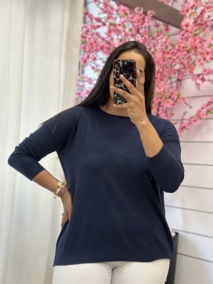JERSEY BASIC AZULMARINO