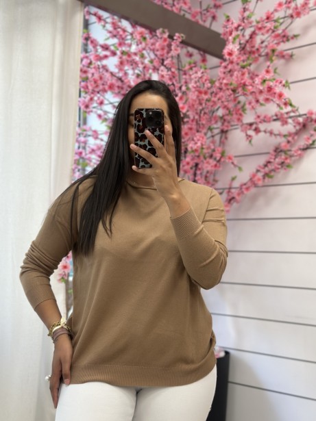 JERSEY BASIC CAMEL