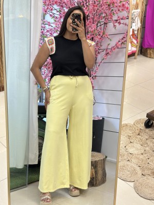 PANTALÓN CHANDAL AMARILLO