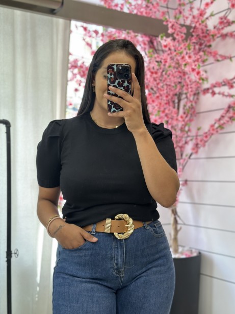 CAMISETA CANALÉ NEGRA