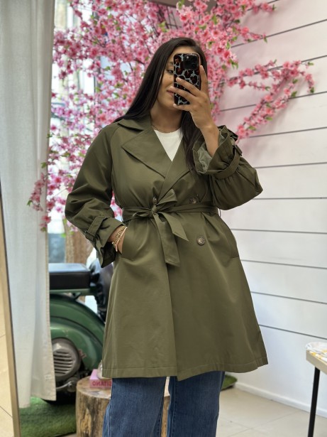 GABARDINA HOUDA VERDE