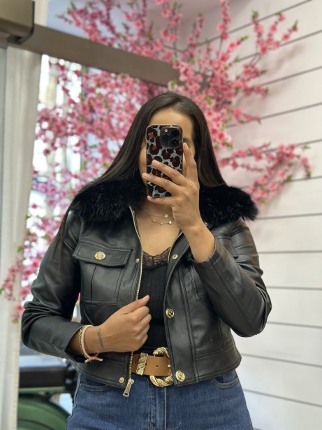 CHAQUETA JIMENA NEGRA