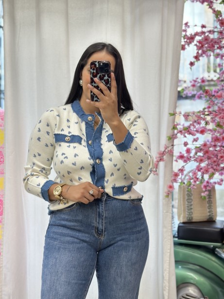 CHAQUETA JERSEY LAURA
