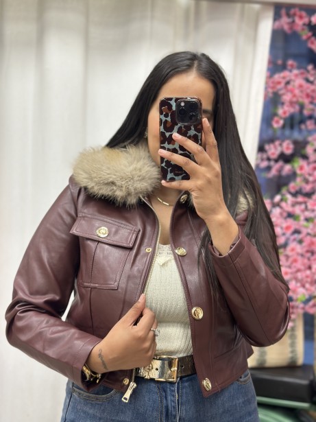 CHAQUETA JIMENA BURDEOS