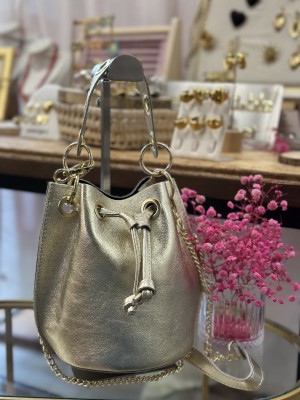 BOLSO CARMEN DORADO