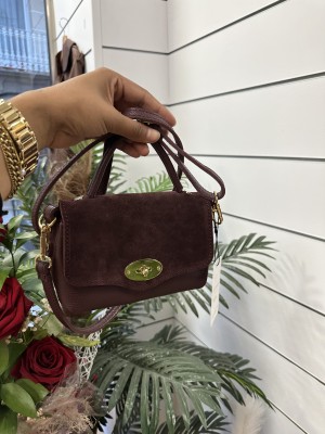 BOLSO PIEL LOLA BURDEOS