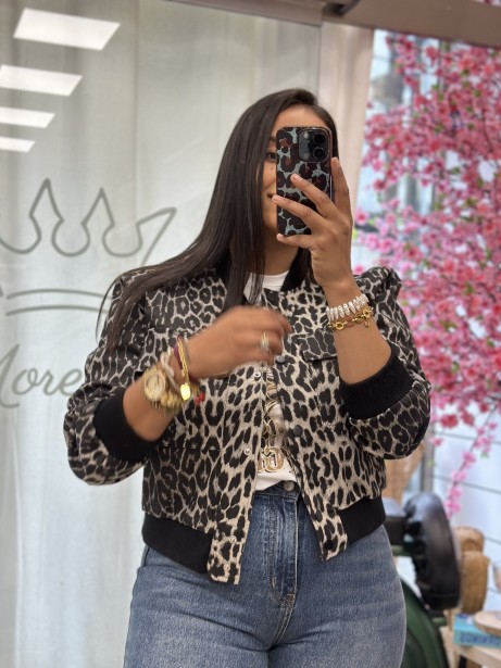 BOMBER ALEXIA GRIS