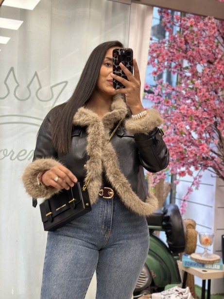 CHAQUETA PANAMÁ NEGRA