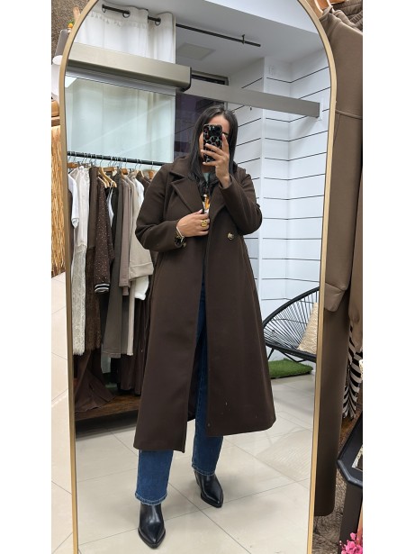 ABRIGO MARGALLO CHOCOLATE