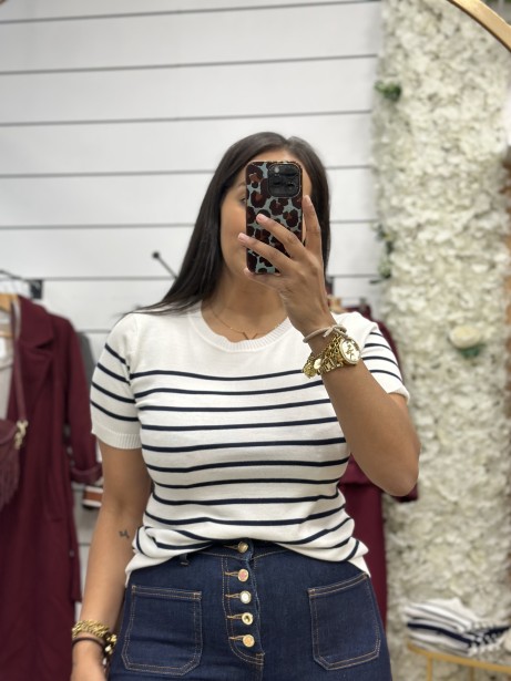 CAMISETA CANALÉ BLANCA