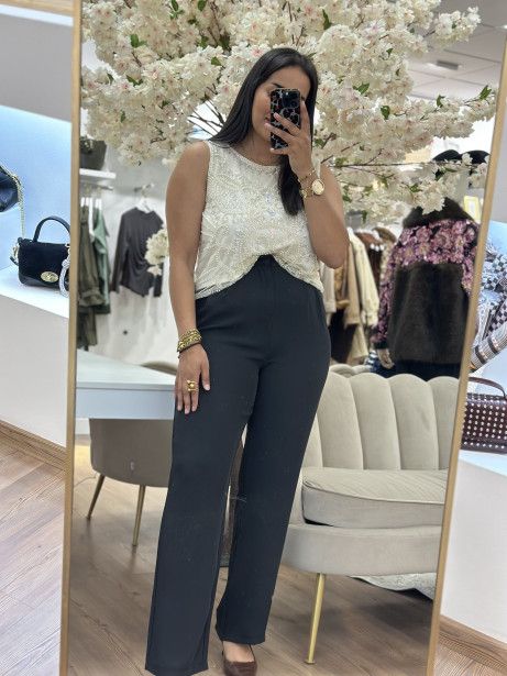 PANTALÓN NEGRO VESTIR