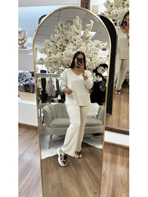 CONJUNTO MARTA CREMA