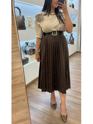 FALDA PLISADA ANTELINA