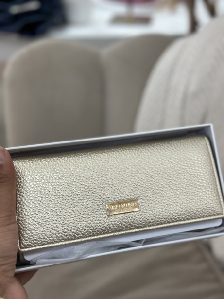 CARTERA VALENTINO DORADA