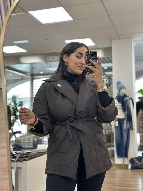 CHAQUETA ACOLCHADA CHOCO