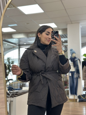 CHAQUETA ACOLCHADA CHOCO