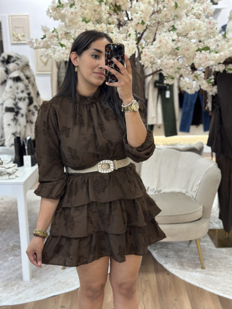 VESTIDO LARA CHOCO