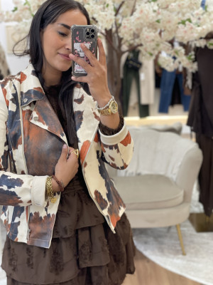 CHAQUETA MELOCOTÓN.