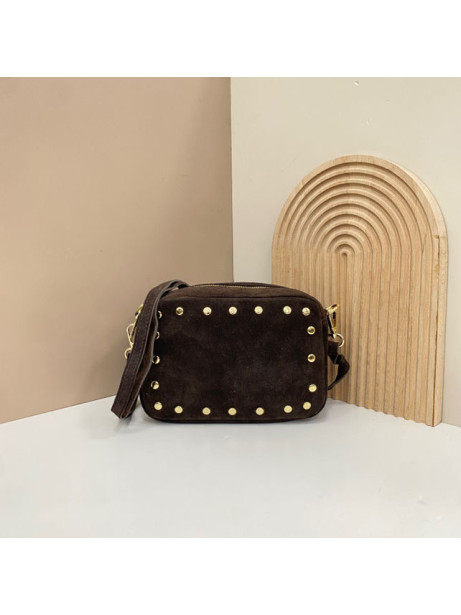 BOLSO CLAU PIEL CAFÉ