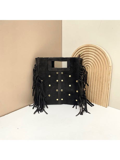 BOLSO FLECOS ALBA CAFE