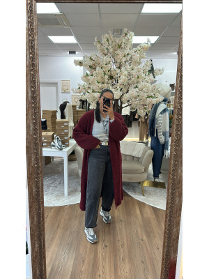 CHAQUETA BURDEOS OLGA