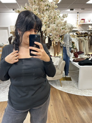 CAMISETA LICRA FRIA NEGRA