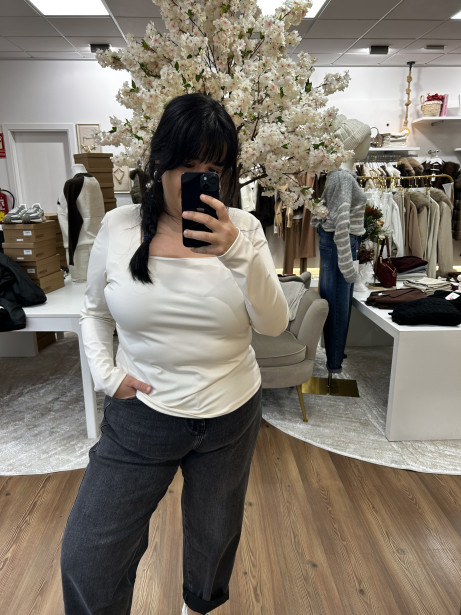 CAMISETA LICRA FRÍA BLANCA