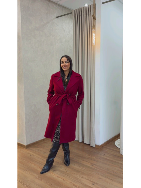 ABRIGO FERNANDEZ BURDEOS